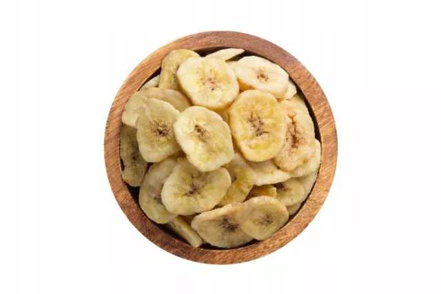 1kg Bananenchips / Gesüßt / Getrocknet / Trockenfrucht / Bananenscheiben 1 kg