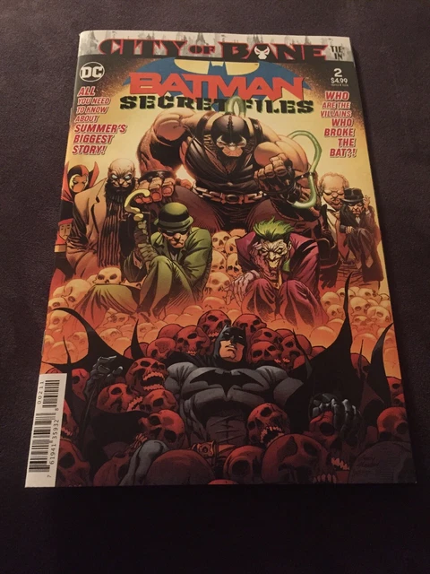 Batman Secret Files #2 DC Comics City of Bane Tie-In NM