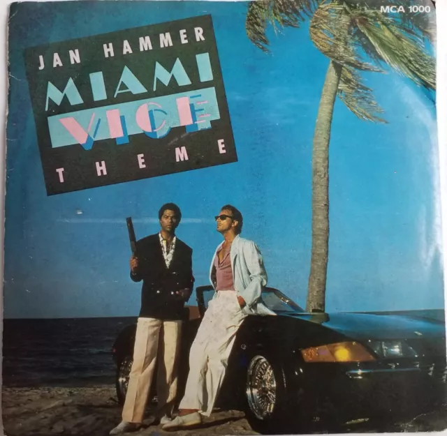 Jan Hammer - Miami Vice Theme - 7" Vinyl Single