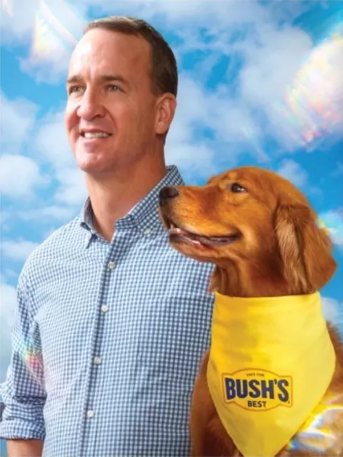 Bush’s Duke & Peyton Manning LIMITED EDITION Poster 18" x 24"