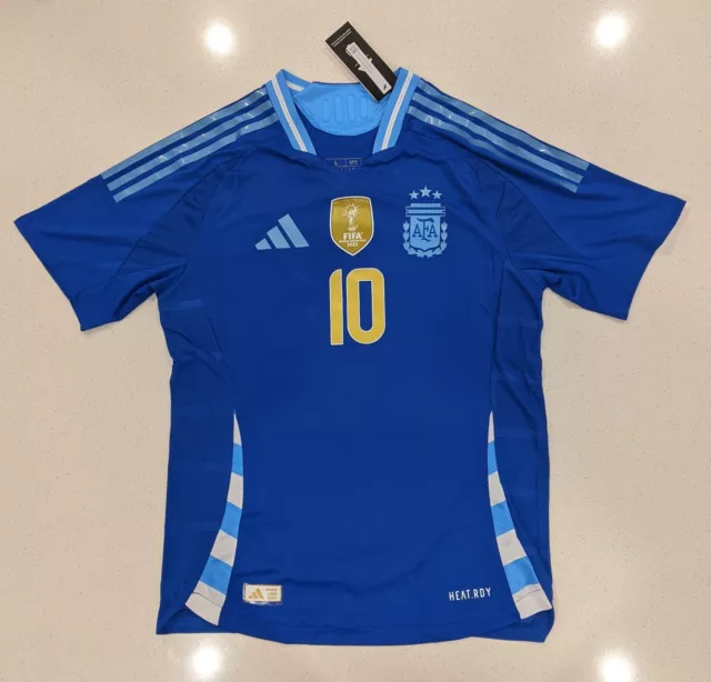 MESSI 10 ARGENTINA Copa America 2024 Away Player Version Authentic