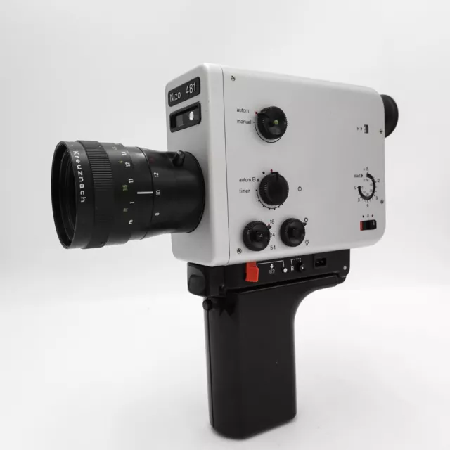 Braun Nizo 481 Super 8 Cine Film Camera - Fully Working 8093