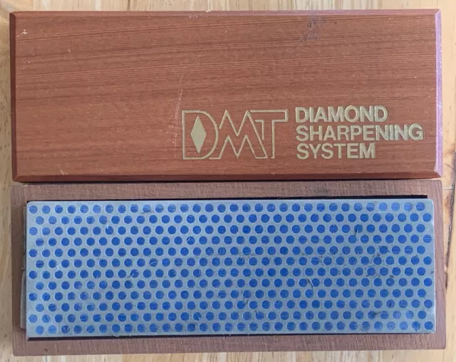 DMT Diamond Sharpening Blue Stone System Luthier Tools Box Size 6.5” X 2.5”