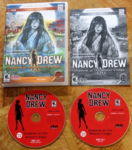 Nancy Drew Shadow at the Waters Edge (PC CD-ROM) - Very Good Condition +