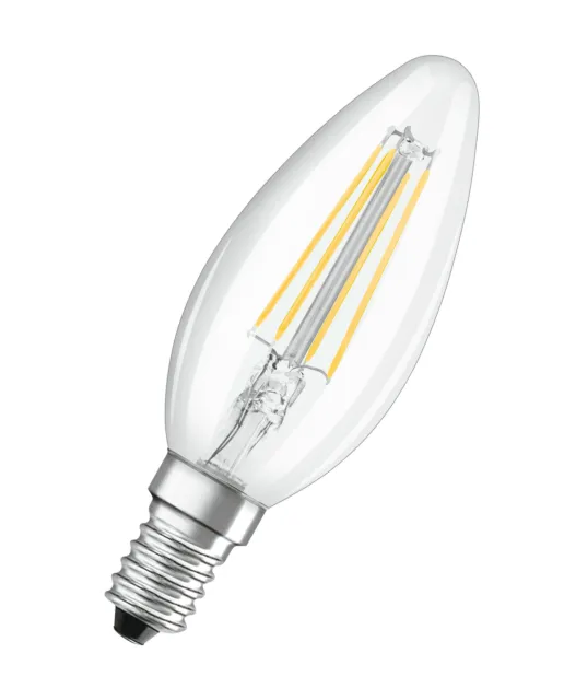 BELLALUX E14 Filament LED Leuchtmittel 4W wie 40W neutralweiß