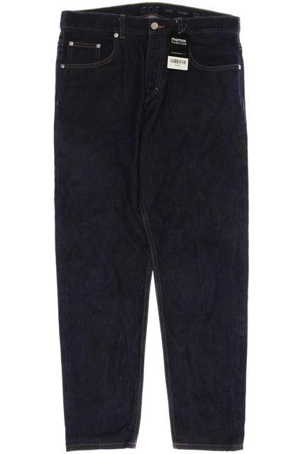 COS jeans pantaloni uomo denim taglia EU 50 (W32) cotone blu navy #9rupg0c