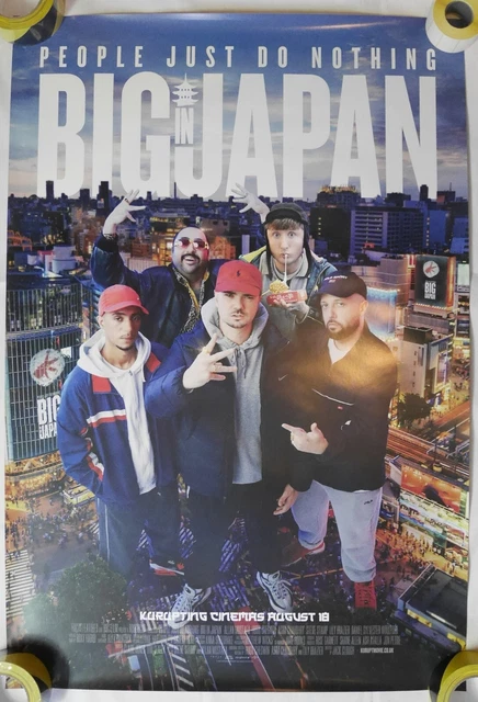 PEOPLE JUST DO Nothing: Big in Japan (2021) US One Sheet Cinema Poster