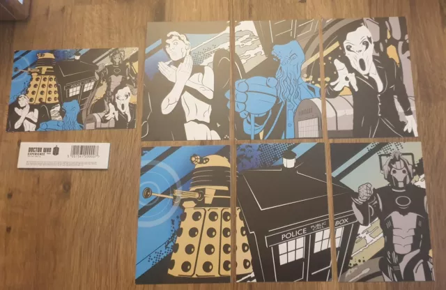 Doctor Who Experience Exclusive Postcard Set Brand New