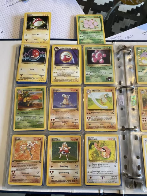 Pokémon Karten Sammlung Auflösung