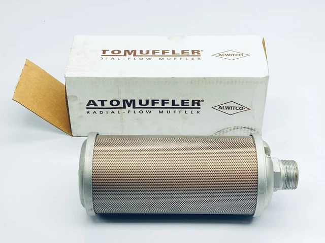Alwitco M15 Special Exaust Muffler 1-1/2" Male Npt M15/E14 0111015