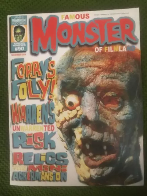 Forrest J. Ackerman Rare Limited Edition Famous Monster Magazine! 1/300 Copies!