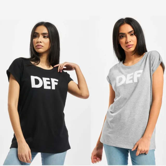 DEF Her Secret T-Shirt Haut Femmes Chemise Logo Imprimé Basic Top 100% Coton