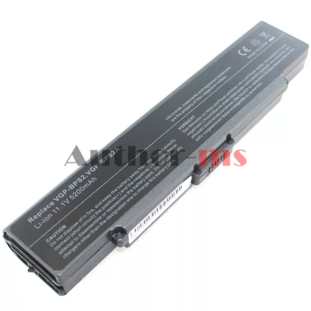 Battery for Sony VGN-AR130G VGP-BPS2B VGP-BPS2C VGP-BPS2A/S VGP-BPL2 VGP-BPL2C