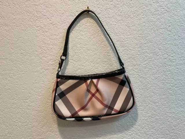 Burberry Nova Check Mini Pochette Shoulder Bag