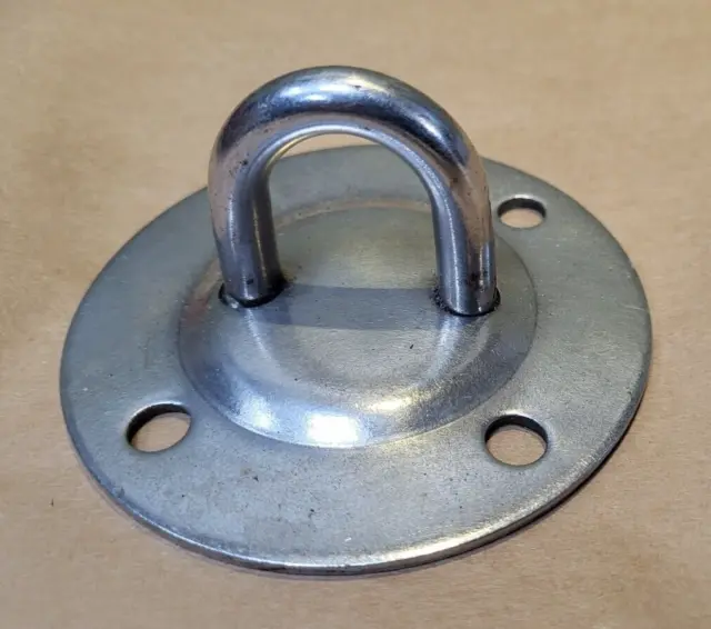 pad eye for sailboat sailing gear stainless steel exilent condition boat parts