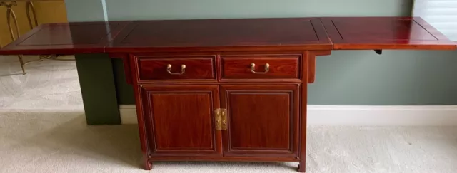 Rosewood Tea Cart / Server