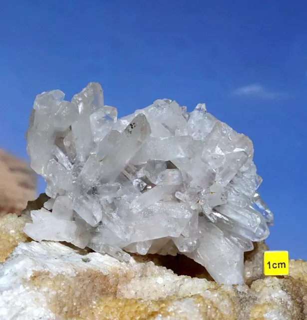 Amazing Clear Quartz Rock Crystal Cluster  Himalayas - Natural Healing 230g