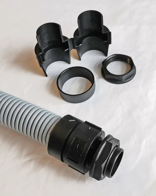 20MM FLEXIBLE CONDUIT adaptor, end fitting, Nylon ADP020FLEXBLACK £4.95