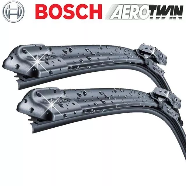 Kit 2 Spazzole Bosch A927S Aerotwin In Gomma Vw Golf Iv 2002>2006 Tergicristalli