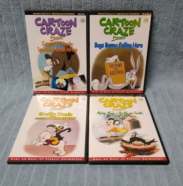 LOT OF 11 Cartoon Craze DVD Daffy Porky Mighty Mouse Betty Popeye