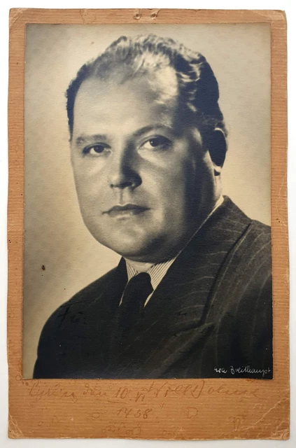 WILL DOHM DT. Schauspieler, orig. Autogramm mit Widmung, 15x22 cm