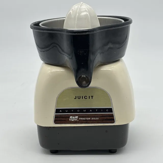 Proctor Silex Juicit Electric Automatic Citrus Juicer Juice It Model J101W