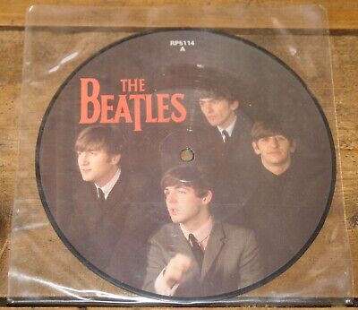 THE BEATLES ~ CAN'T BUY ME LOVE b/w YOU CANT DO THAT ~ UK PICTURE DISC 7"