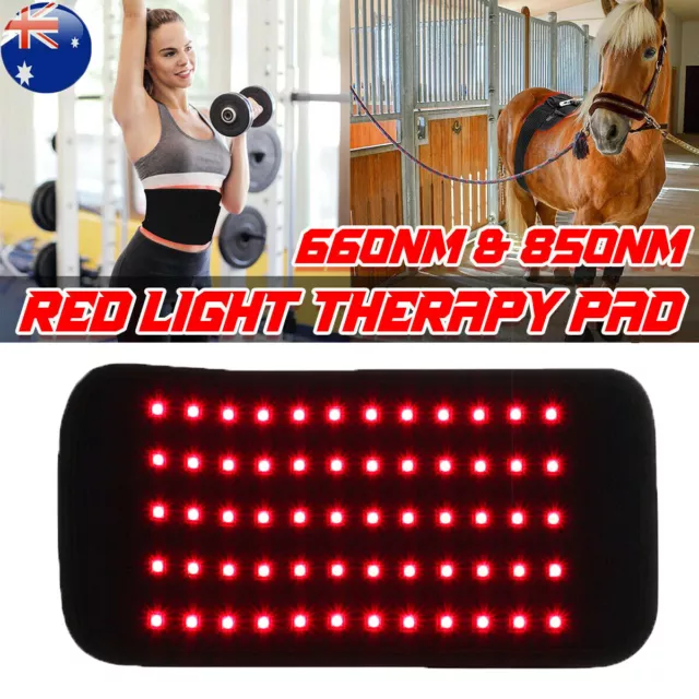 660nm Red &850nm Near Infrared Light Therapy Waist Wrap Pad Belt Pain Relief