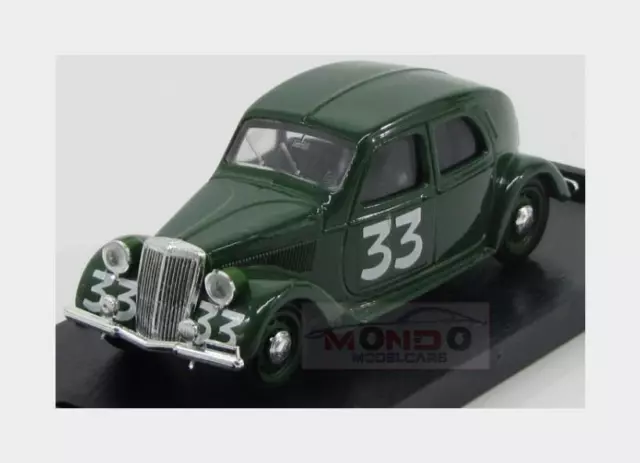 1:43 BRUMM Lancia Aprilia #33 Mille Miglia 1947 Green R061