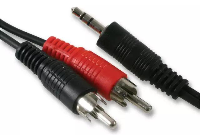 LEAD3.5MM Stéréo M À 2X Rca 10M Câble Assemblement Audio et Vidéo - CJ57486