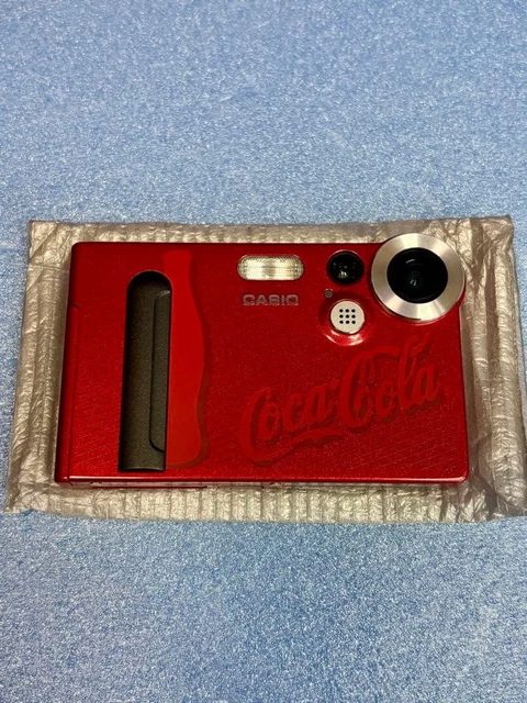 EXTREMADAMENTE RARO CASIO EXILIM EX-M1 Edición Coca-Cola (No En