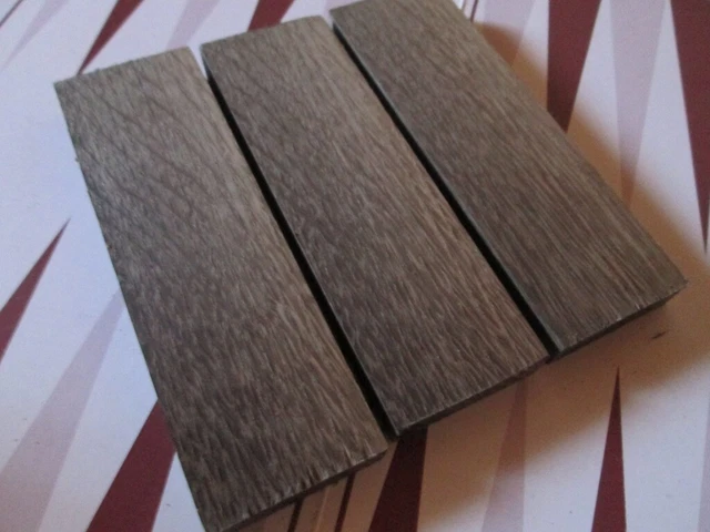 3pcs lot Bog Oak morta wood Woodturning/ (40*12*135mm) 1000-5800 Years Old