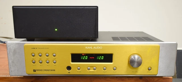 Sonic Frontiers Line 2 tube pre. Stereophile recommended. C listing. $3,300 MSRP Sonic Frontiers Line 2 tube pre. Stereophile recommended. C listing. $3,300 MSRP
