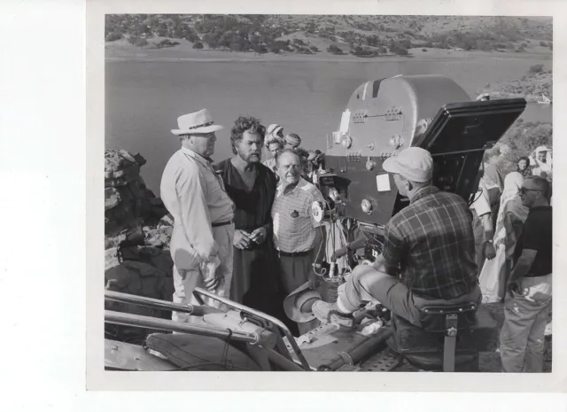 Frank Borzage directs Howard Keel The Big Fisherman VINTAGE Photo