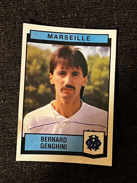 STICKER PANINI FOOT 1985 EQUIPE BORDEAUX # 38 RECUP REMOVED