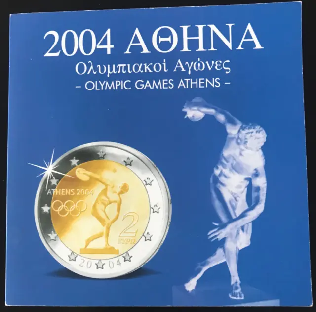 Griechenland Kursmünzensatz (KMS) 2004 - Olympische Spiele Athen