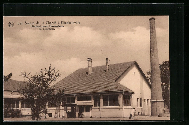 CPA Elisabethville, Hôpital pour Européens, La Chaufferie