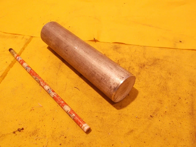 1 1/2" ALUMINUM ROD 6061 machine shop round bar stock 1 1/2" OD x 6" long