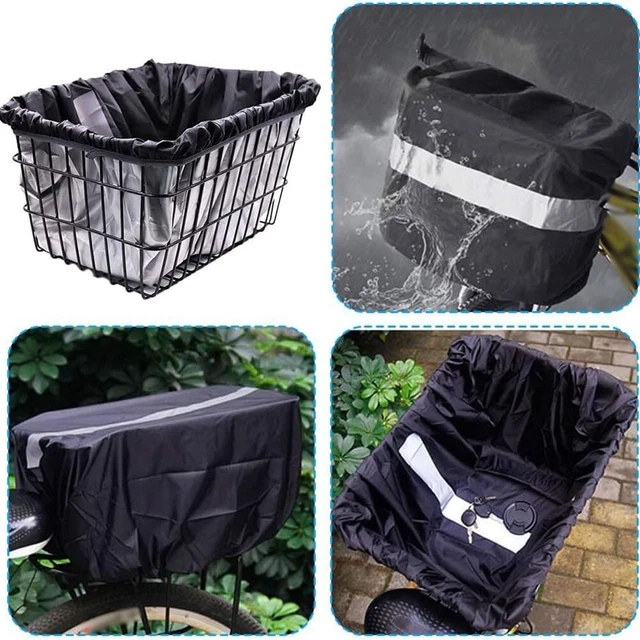 Panier De Vélo Arrière Lixada 20L - Métal Résistant à L'eau - Pour Porte-bagages, Max 20kg