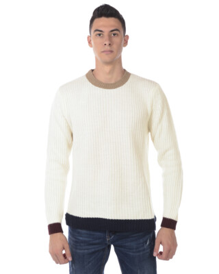 Alessandrini Maglia Maglione Daniele Alessandrini Sweater ITALY Uomo Bianco FM903013907 12 