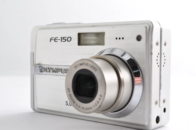 OLYMPUS FE-150 SILVER 5.0MP [Made in China] [Exc+5] From