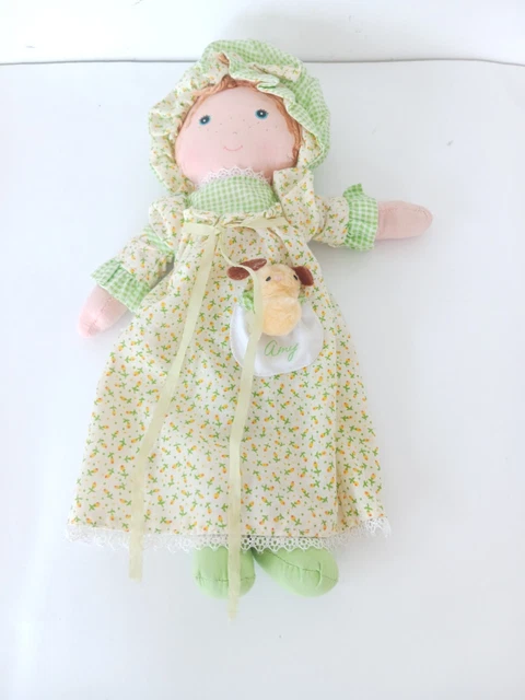 VTG 1970's HOLLY HOBBIE'S friend AMY 9" Rag Doll