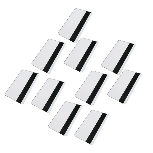 10 PCS Mag Strip Sublimation printing ID Cards HiCo Matte Epson Canon Magnetic