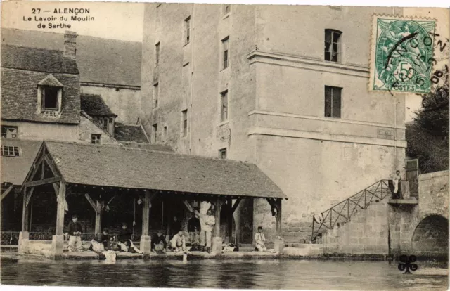 CPA Alencon (Orne) - Le Lavoier du Moulin de Sarthe (250098)
