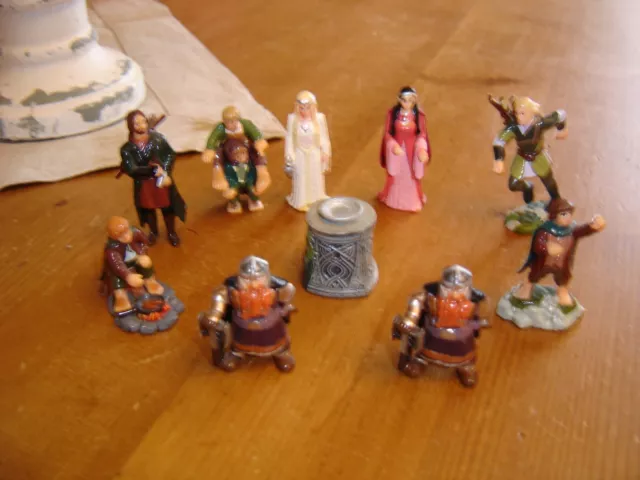 Lot Série Complète Kinder 8 Le Seigneur des anneaux France 2002