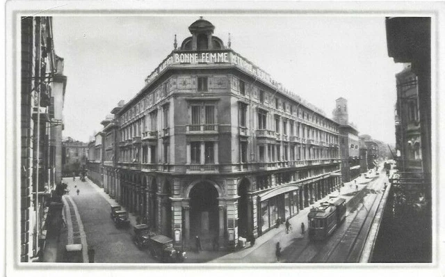 CARTOLINA DI TORINO ,GRAND HOTEL BONNE FEMME - VIA PIETRO MICCA 3 non viaggiata