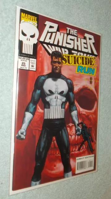 The Punisher War Zone # 25 Fine+ 1994 Marvel Comic