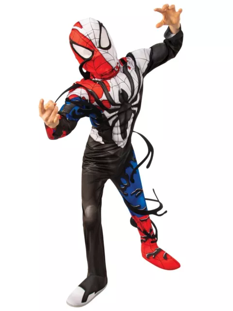 Spider-Man Venomized Deluxe Costume for Kids Official Marvel Spiderman Boys