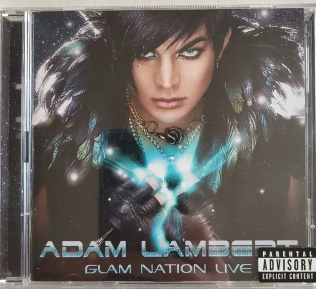 Glam Nation Live by Adam Lambert (American Idol) (CD/DVD,Mar-2011, 2 Discs, RCA)