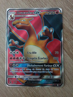 carte promo SM60 Dracaufeu GX Full Art | Pokémon SM Black Star Promos (2017)